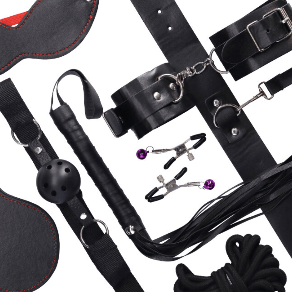 10 Piece Bondage Kit - Xoxomoving