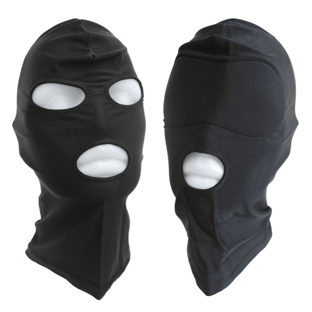 Fetish Open Mouth & Eye Bondage Hood Head Mask (2 Styles Available!) - Xoxomoving