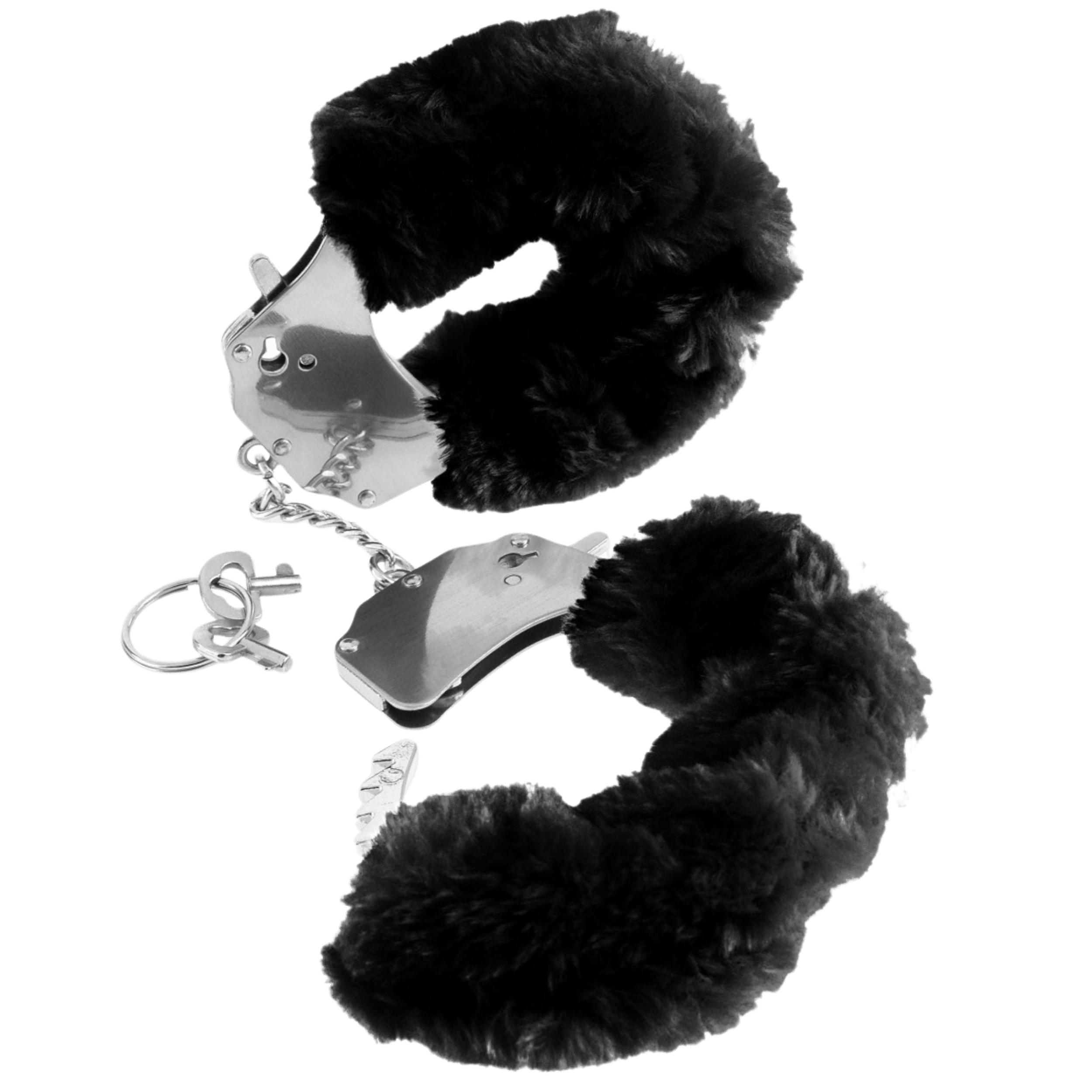 Fetish Fantasy Series Furry Cuffs - Black - Xoxomoving