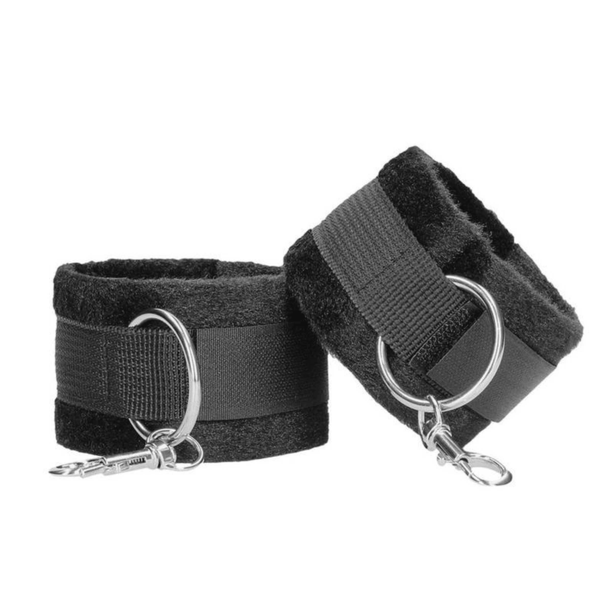 Ouch! Velcro Hand or Ankle Cuffs - Black - Xoxomoving