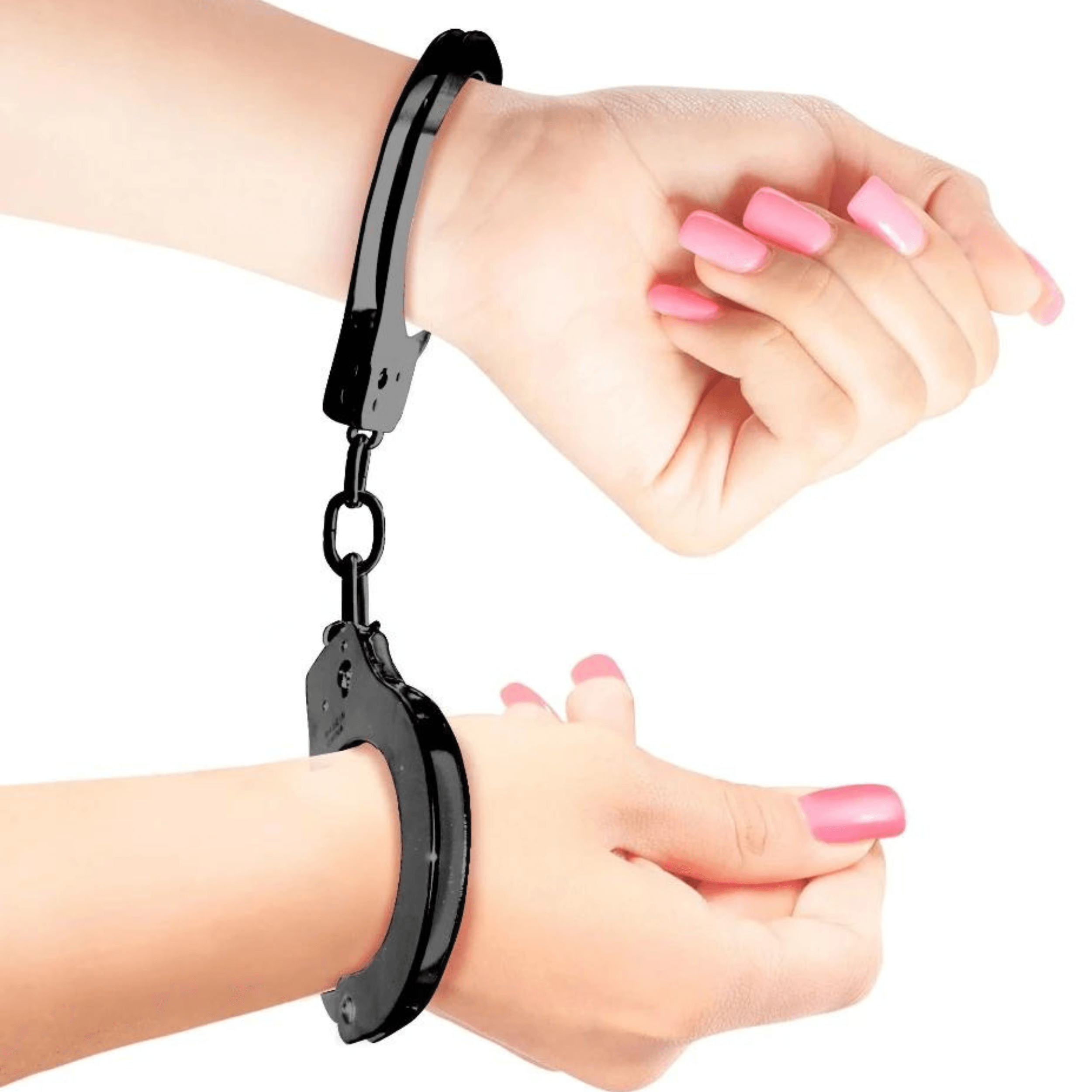 Fetish Fantasy Series Anodized Cuffs Black - Xoxomoving