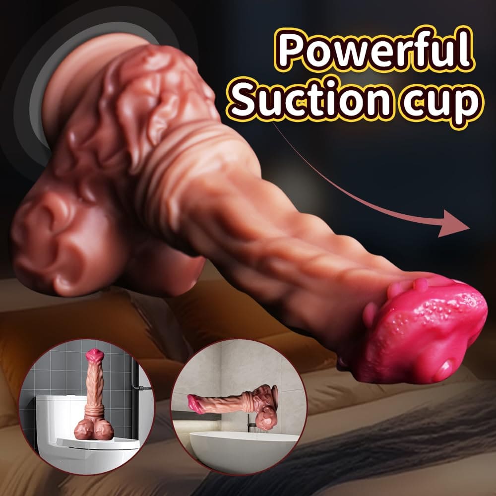 4-in-1 Automatic Equine Dildo – Thrusting, Rotating, Vibrating & Heating