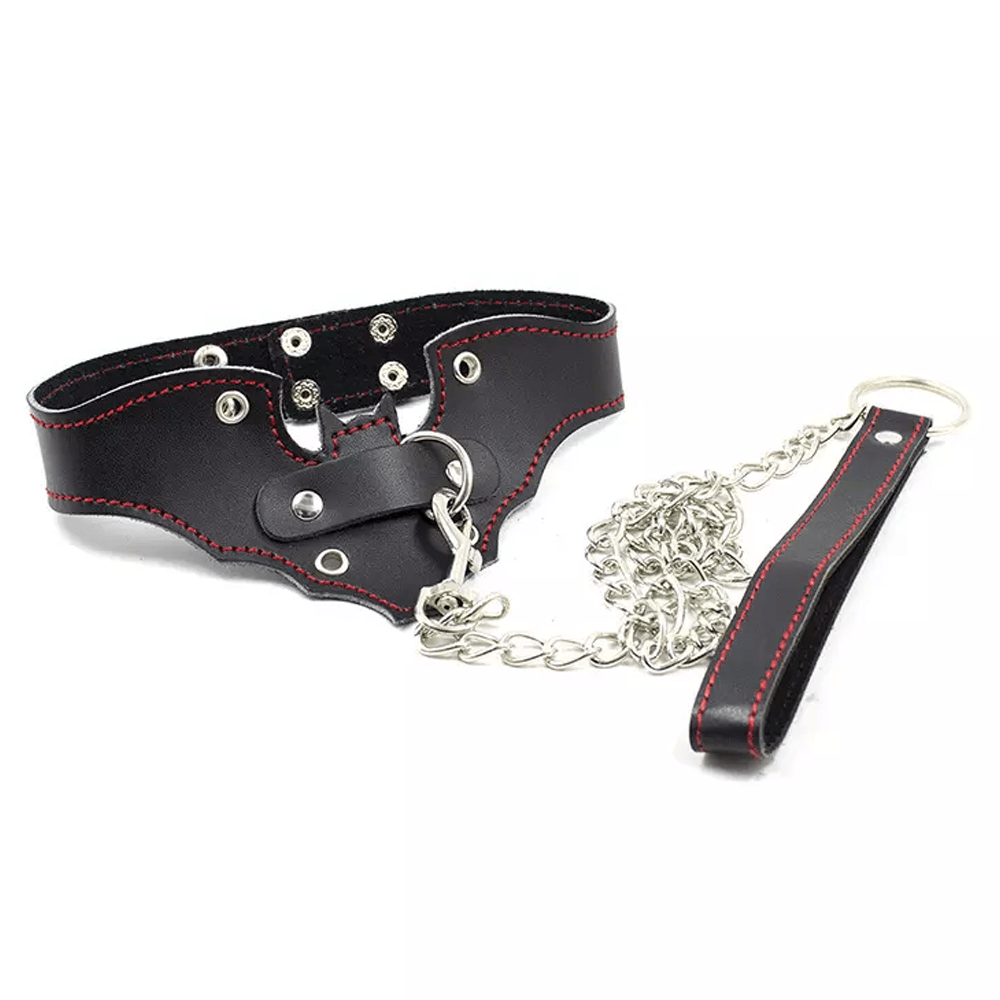 Kit de bondage en cuir végétalien