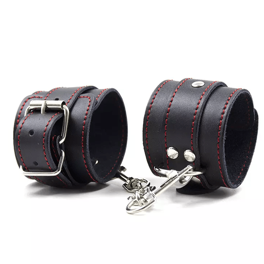 Kit de bondage en cuir végétalien