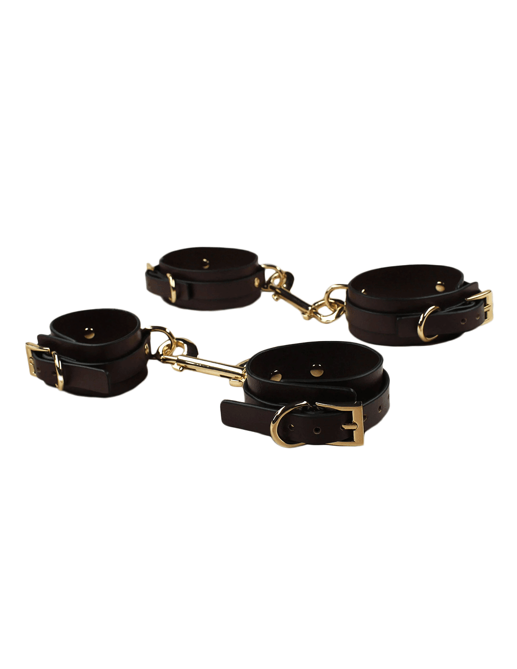 Edonista Venice Brown & Gold 13pc Bondage Set - Xoxomoving