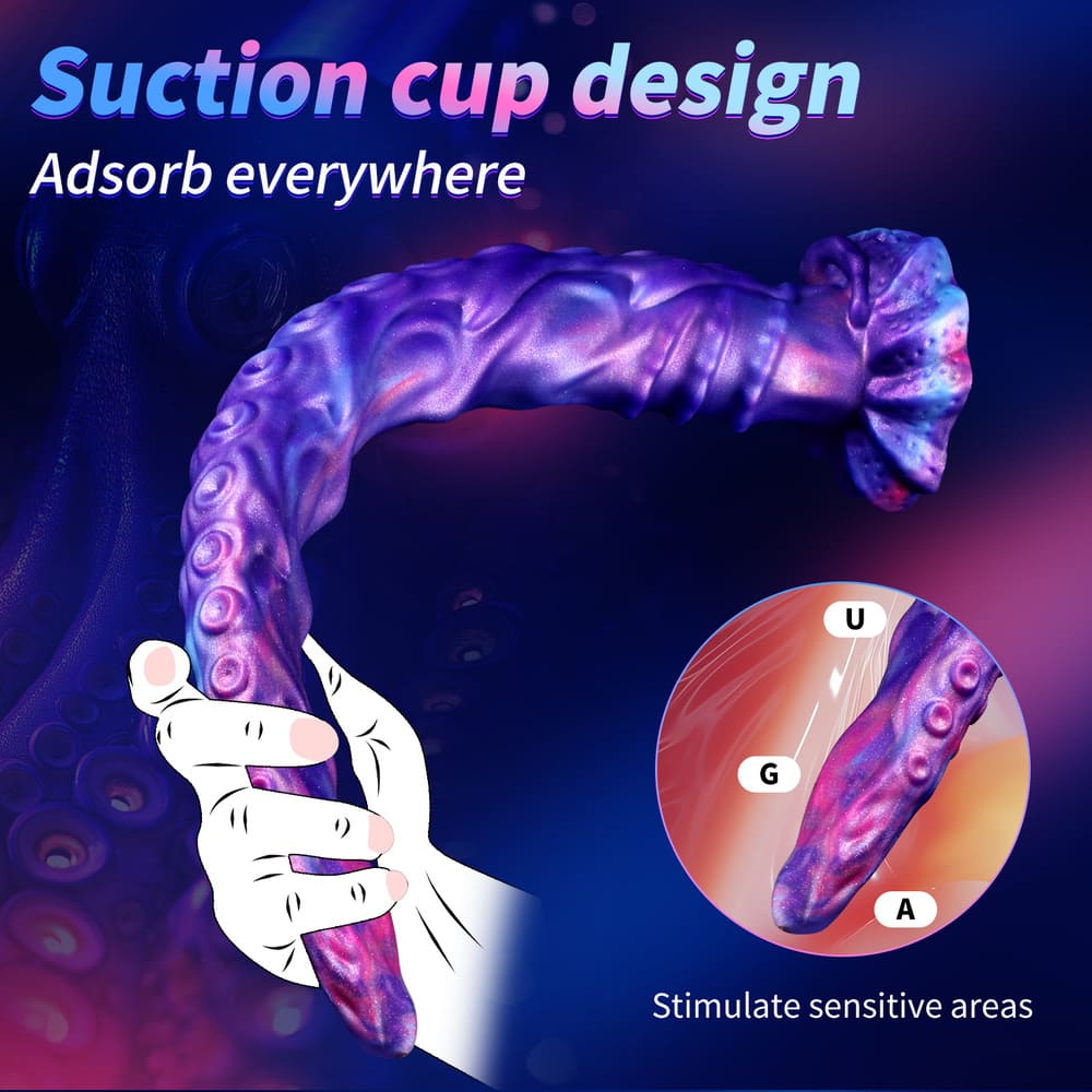 Virax - Silicone Fantasy Tentacle Long Anal Dildo