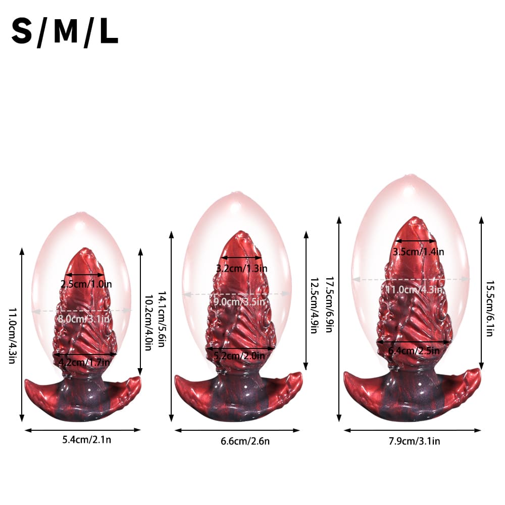 Vulkanox - Silicone Inflatable Butt Plug - Fantasy Tentacle Toy