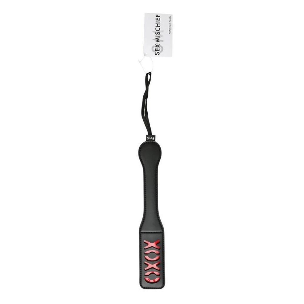 XOXO Impressions Leather Spanking Paddle - Xoxomoving