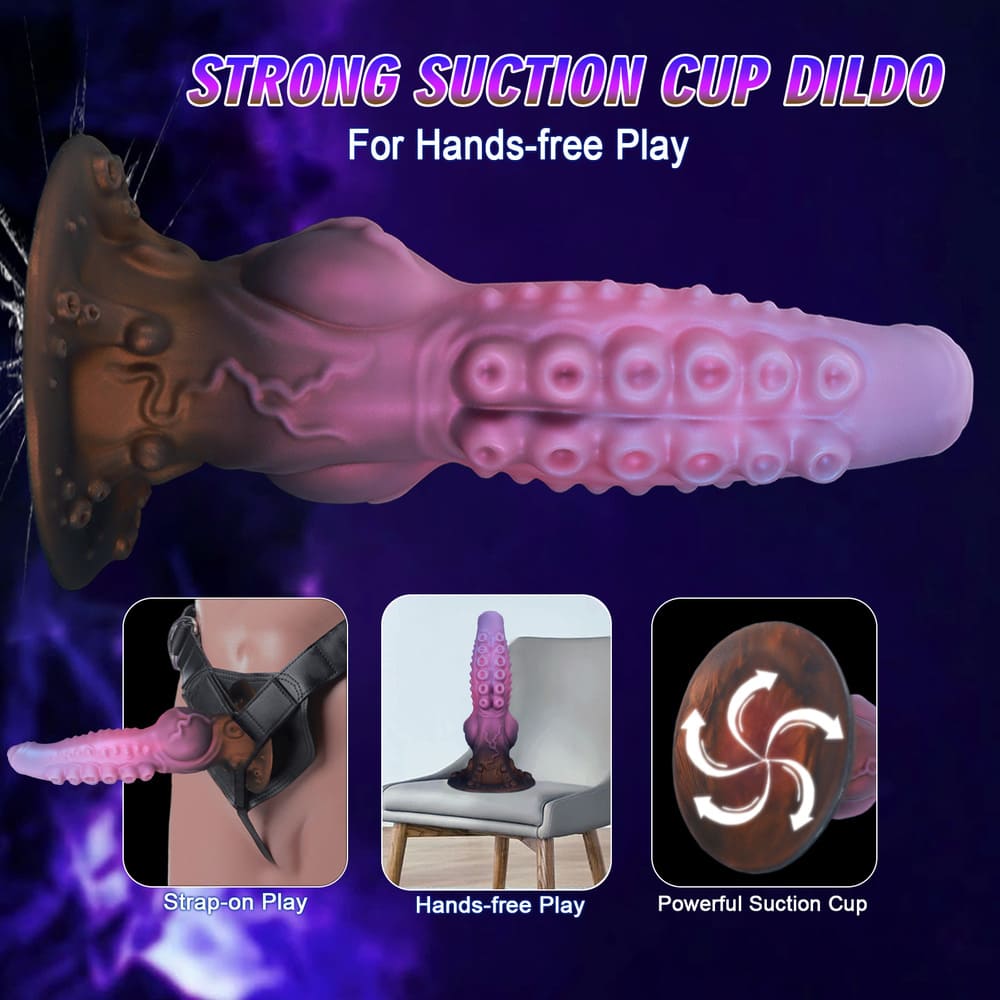 Xyro - Deep Sea Octopus Tentacle Dildo - 4 Sizes