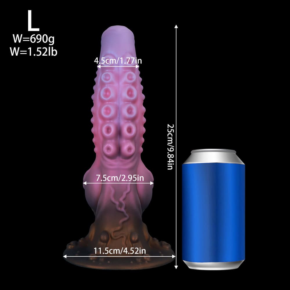 Xyro - Deep Sea Octopus Tentacle Dildo - 4 Sizes