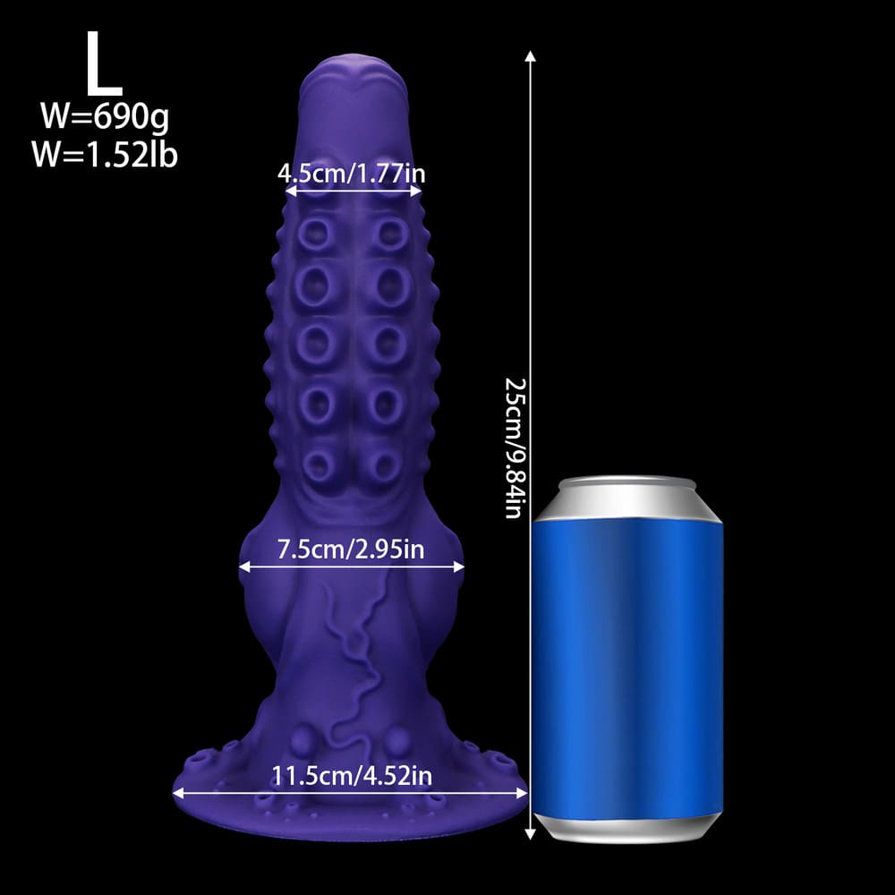 Xyro - Deep Sea Octopus Tentacle Dildo - 4 Sizes
