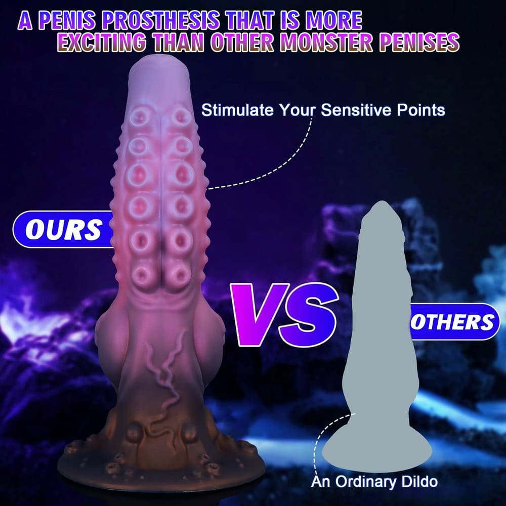 Xyro - Deep Sea Octopus Tentacle Dildo - 4 Sizes