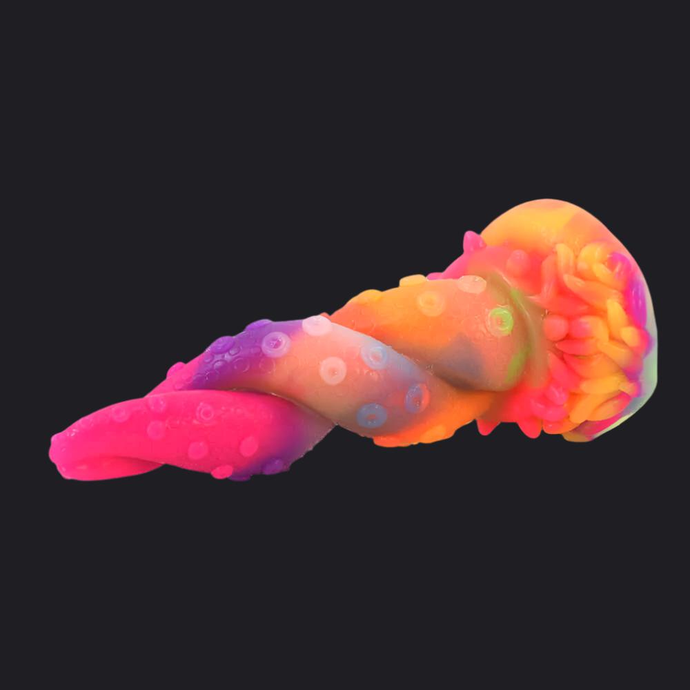 Gorgoth Dildo Glow in the Dark Premium Silicone Fantasy Toy Xoxomoving