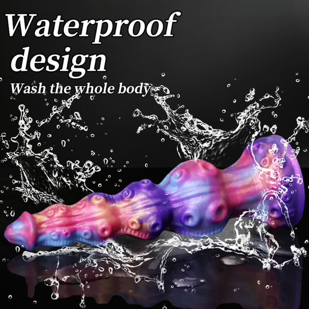 Silicone Fantasy Octopus Dildo - Knot Dildo - 3 Sizes