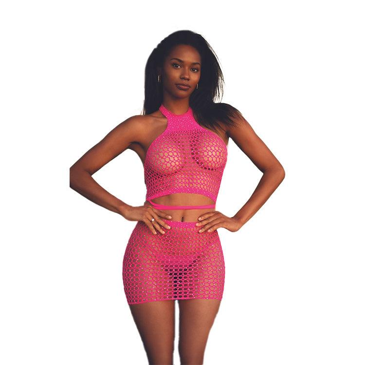 Rhinestone Baddie 3pc Set Xoxomoving