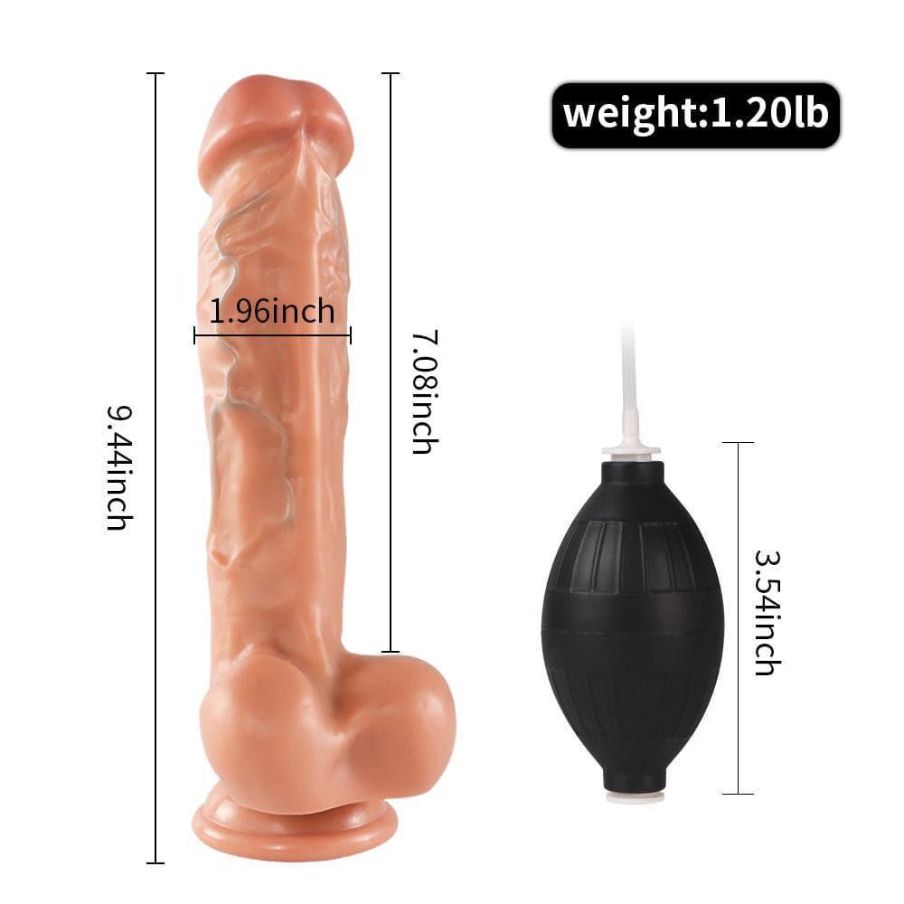 Aaron - Squirting Dildo with Suction Cup 7 Inch - Xoxomoving