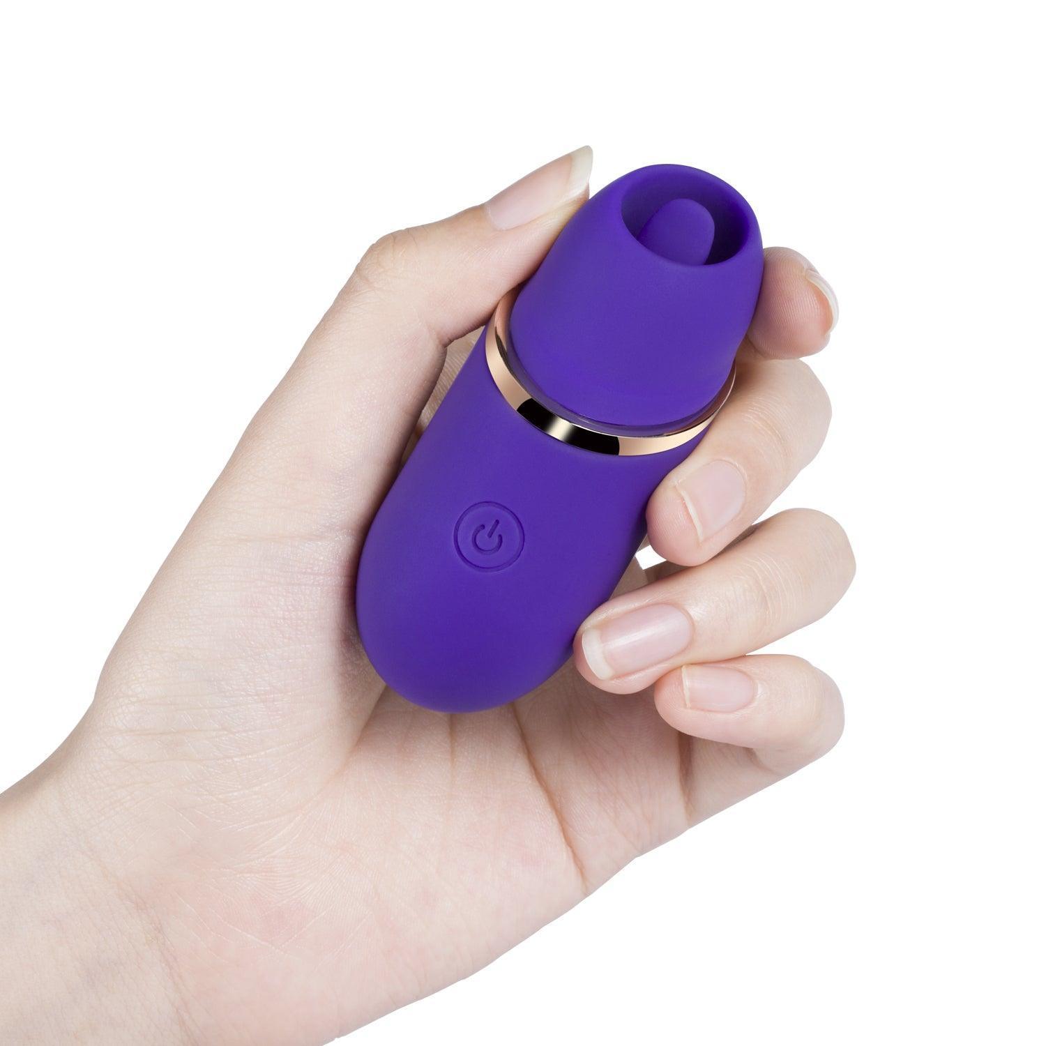 Abby Tongue Sex Toy: Mini Clit Licking Vibrator for Mind-Blowing Orgasms - Xoxomoving