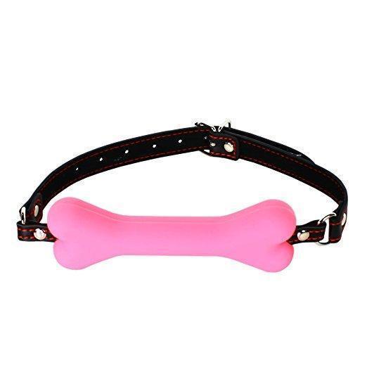 Adjustable Dog Bone Gag for BDSM and Pet Play - Xoxomoving