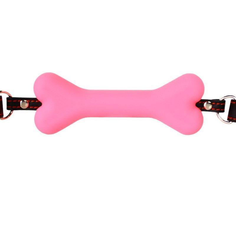 Adjustable Dog Bone Gag for BDSM and Pet Play - Xoxomoving