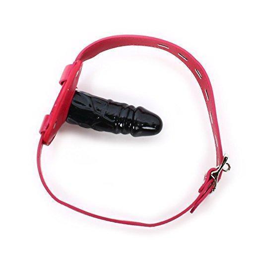 Adjustable Pink Cock Gag for Advanced BDSM and Erotic Play - Xoxomoving