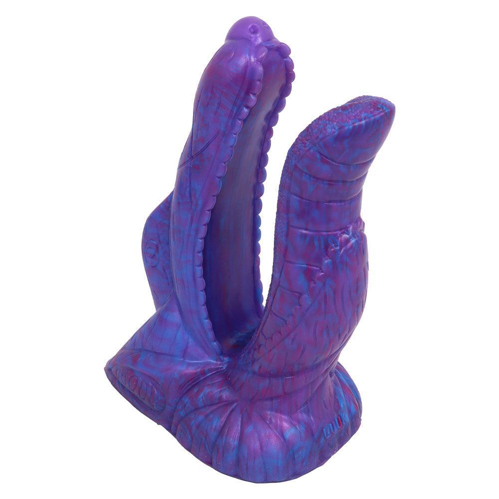 Alligator Mouth Conjoined Double Head Penis Sex Toy - Xoxomoving