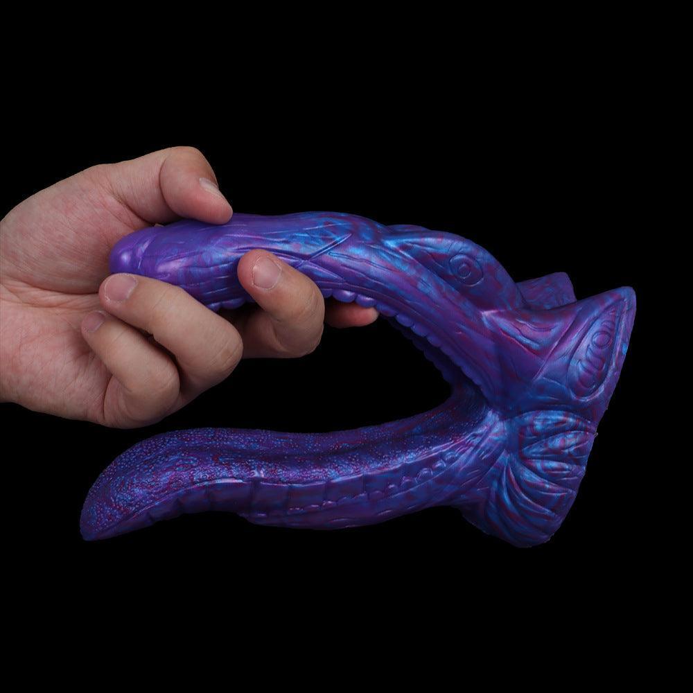 Alligator Mouth Conjoined Double Head Penis Sex Toy - Xoxomoving