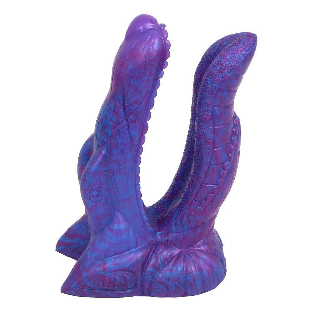 Alligator Mouth Conjoined Double Head Penis Sex Toy - Xoxomoving