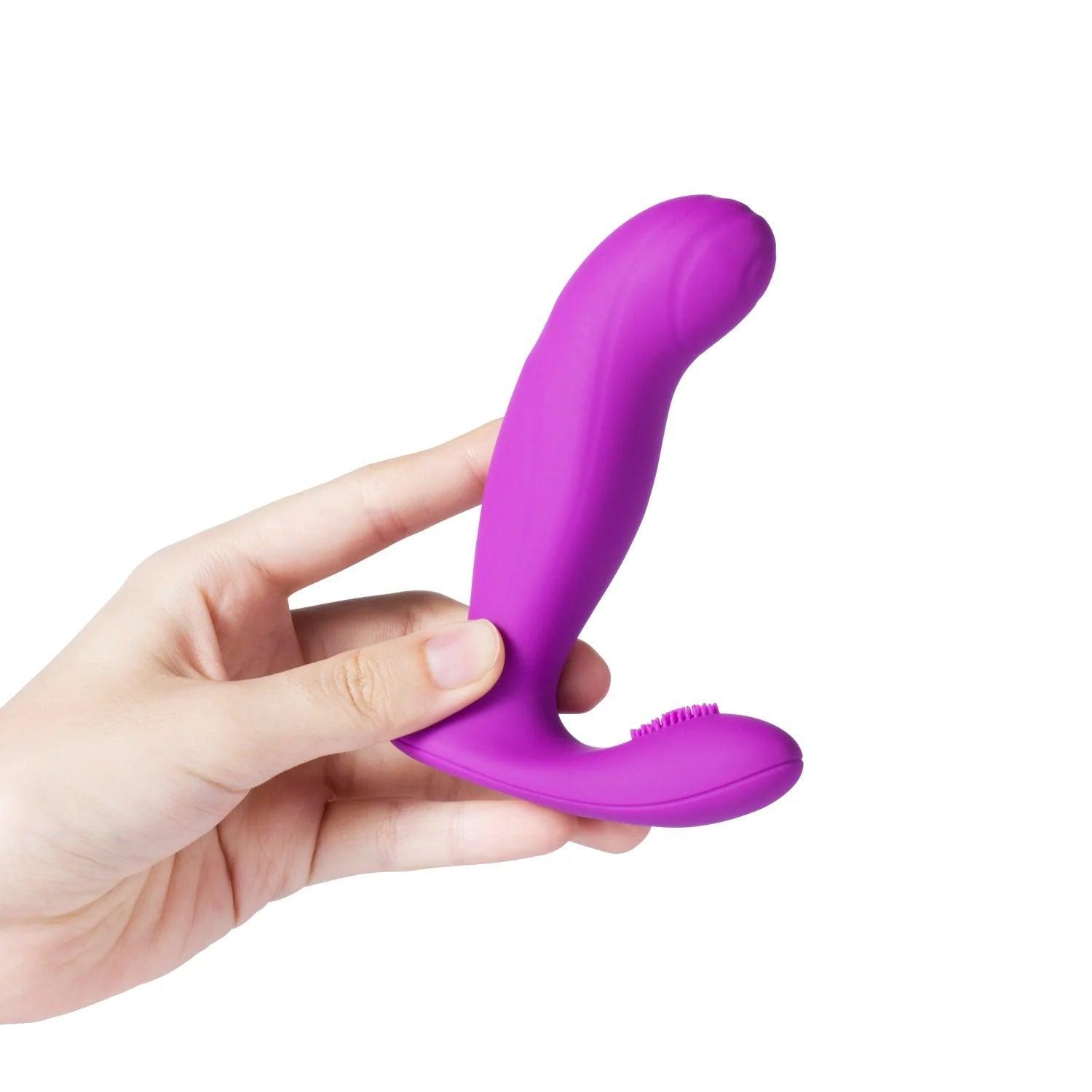 Allure Wearable G-Spot Vibrator with Clit Stimulator – Dual Motor Pleasure - Xoxomoving