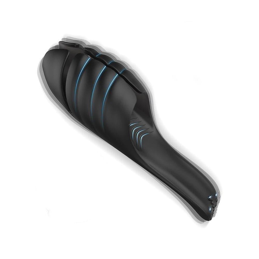 Ark Vibrating Penis Stroker - 9 Modes, Waterproof Silicone - Xoxomoving