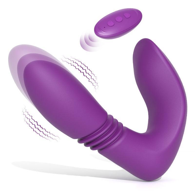 Asisa - Super Powerful 12 Vibrating 3 Thrusting Stimulator - Xoxomoving