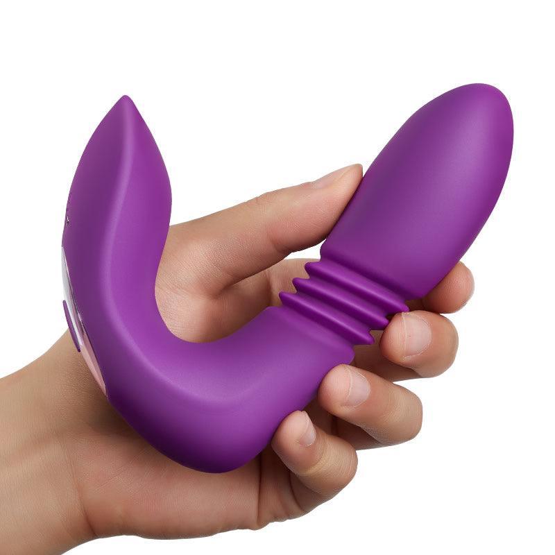 Asisa - Super Powerful 12 Vibrating 3 Thrusting Stimulator - Xoxomoving