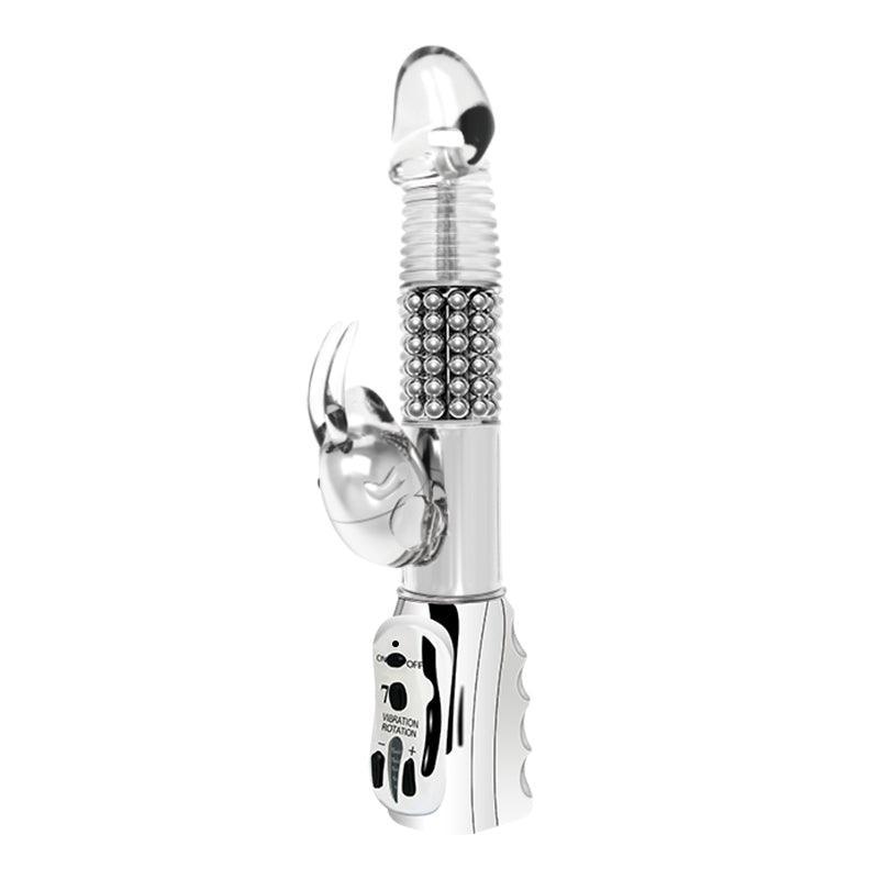 Aura Butterfly Thrusting & Rotating Dual-Action Vibrator - Xoxomoving