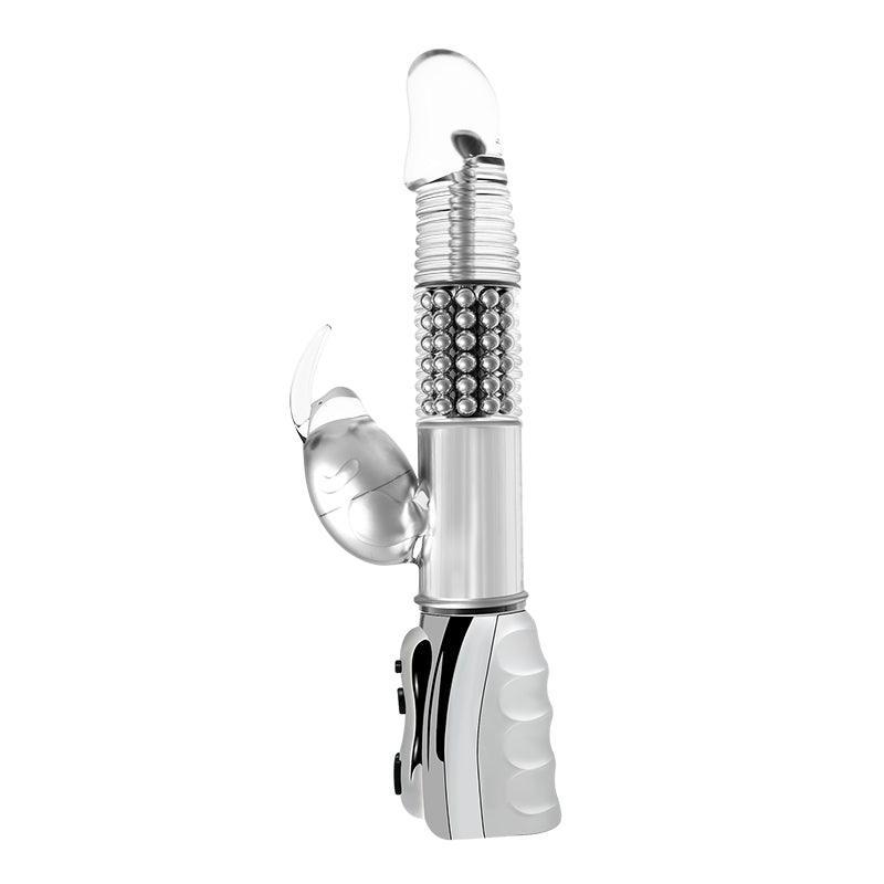 Aura Butterfly Thrusting & Rotating Dual-Action Vibrator - Xoxomoving