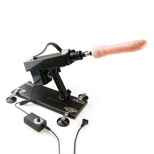 Adjustable Thrusting Sex Machine - 450 Thrusts Per Minute, Suction Cup Legs - Xoxomoving