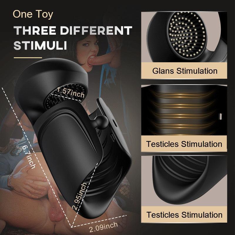 Automatic Adjustable Buckle 10 Vibrating Modes Masturbator Cup - Xoxomoving