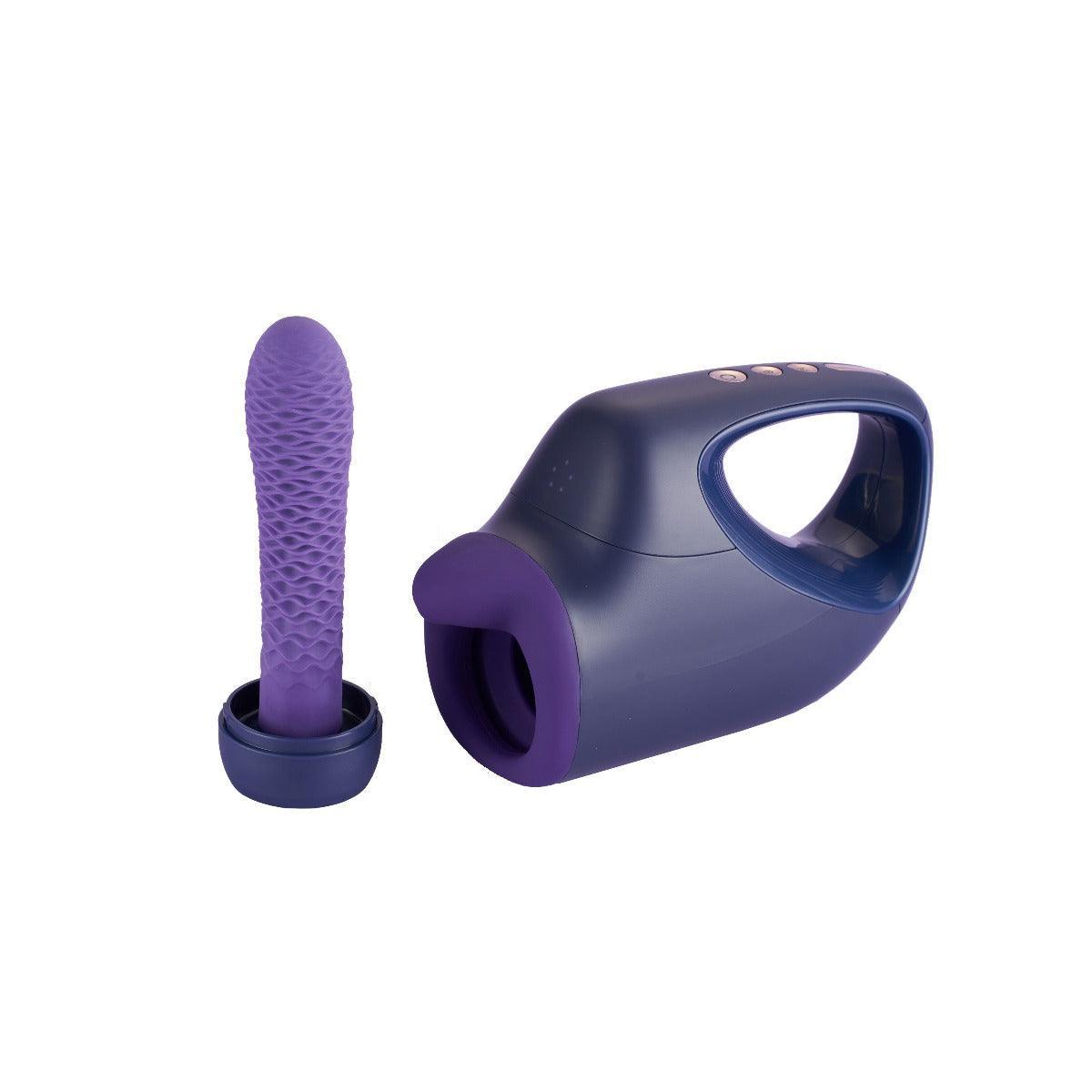 Automatic Thrusting and Vibrating Telescopic Sex Machine - It's Warming! - Xoxomoving