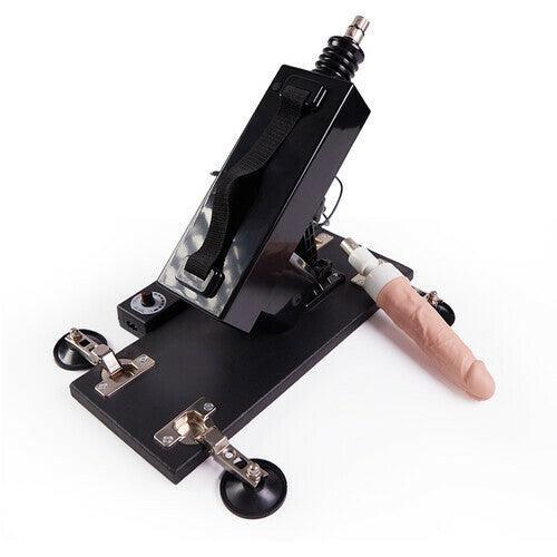 Automatic Thrusting Heating Swinging Vibrating Sex Machine with Dildo and Suction Cup 28 Inch - Xoxomoving