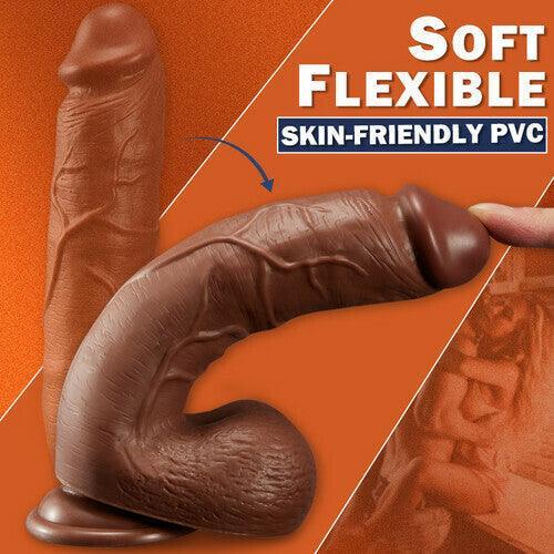 Avery 8.26 Inch Realistic Dildo with Suction Cup - Xoxomoving