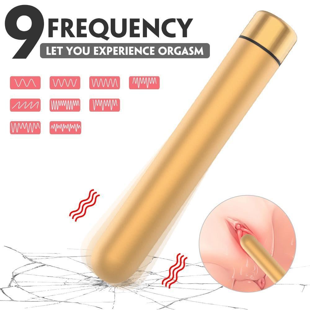 Babe - Metal Vibrator with 9 Powerful Vibration Modes - Xoxomoving