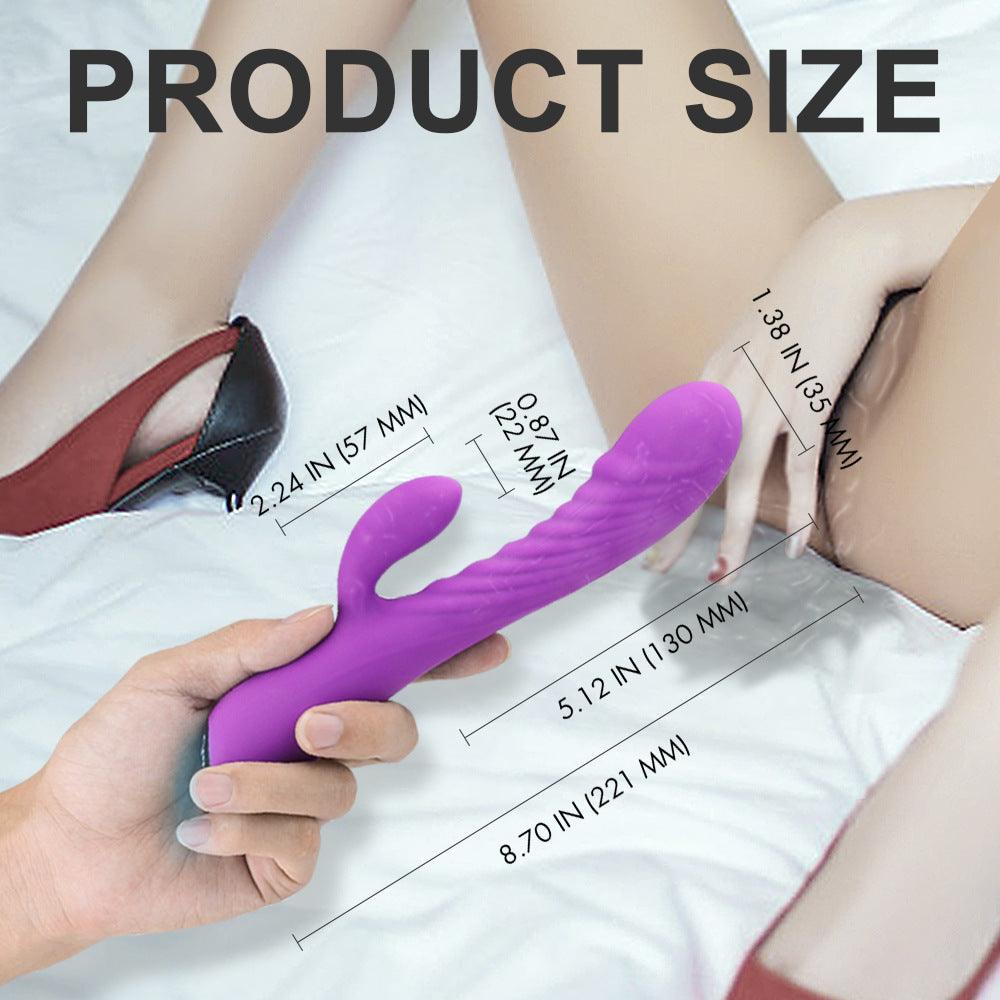 Babs -Dual Motor Waterproof Rabbit Vibrator - 9 Vibration Modes - Xoxomoving