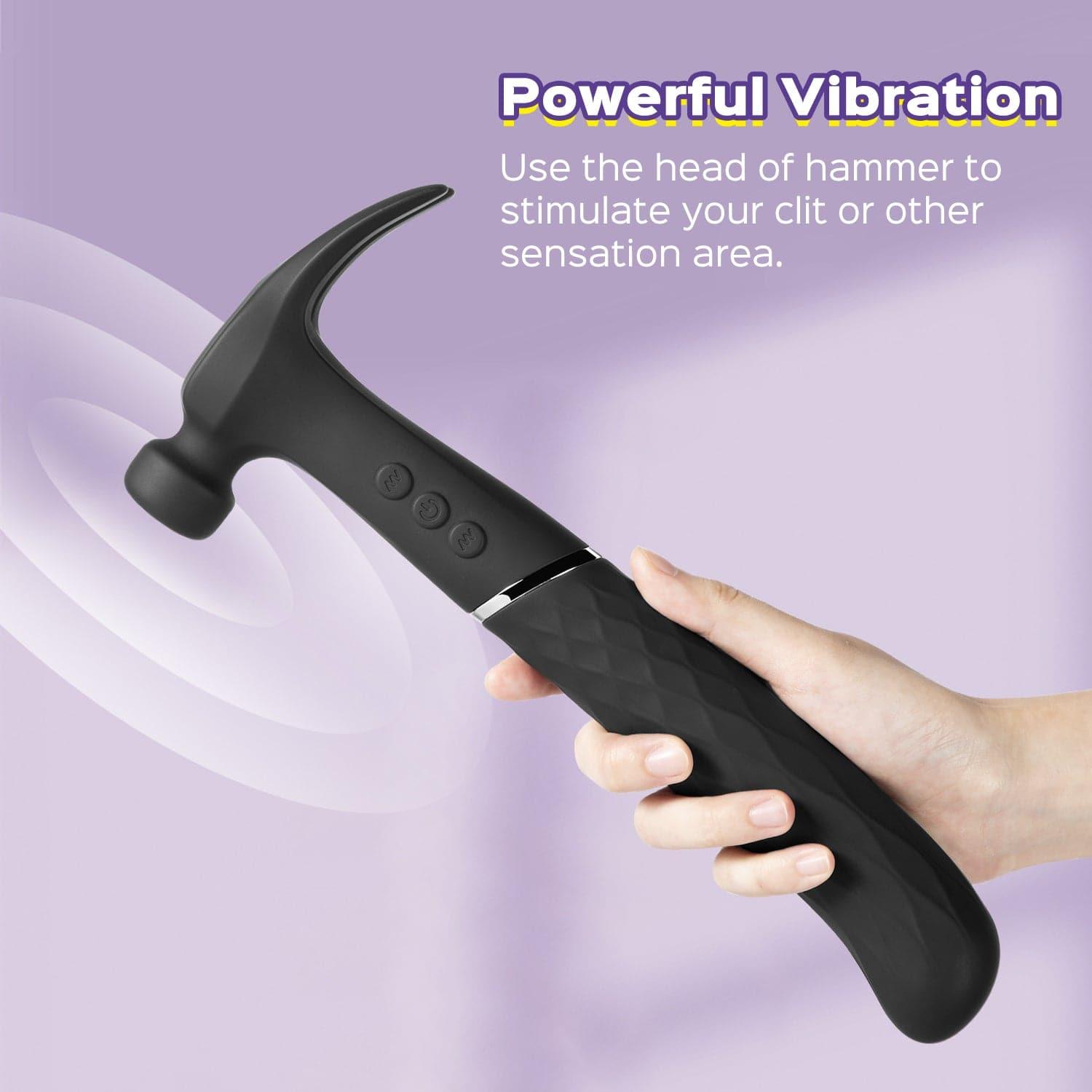 Bad-ass Hammer – Multi-Function G-spot and Clit Vibrator - Xoxomoving