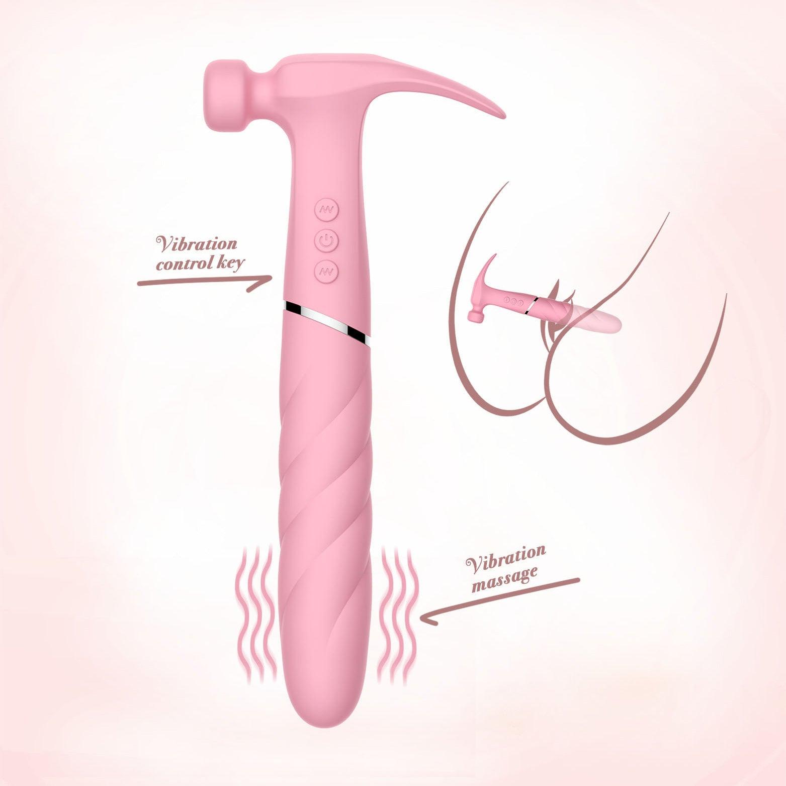 Bad-ass Hammer – Multi-Function G-spot and Clit Vibrator - Xoxomoving