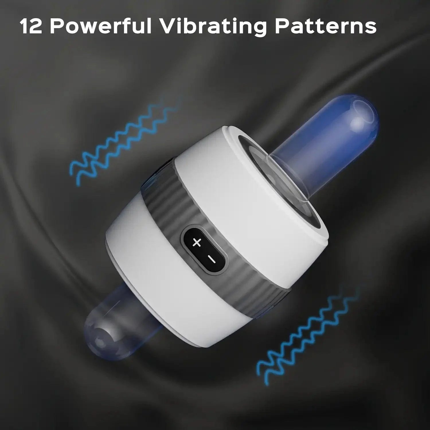 Barrel Cup - Open-ended Vibrating Stroker Penis Stimulator - Xoxomoving