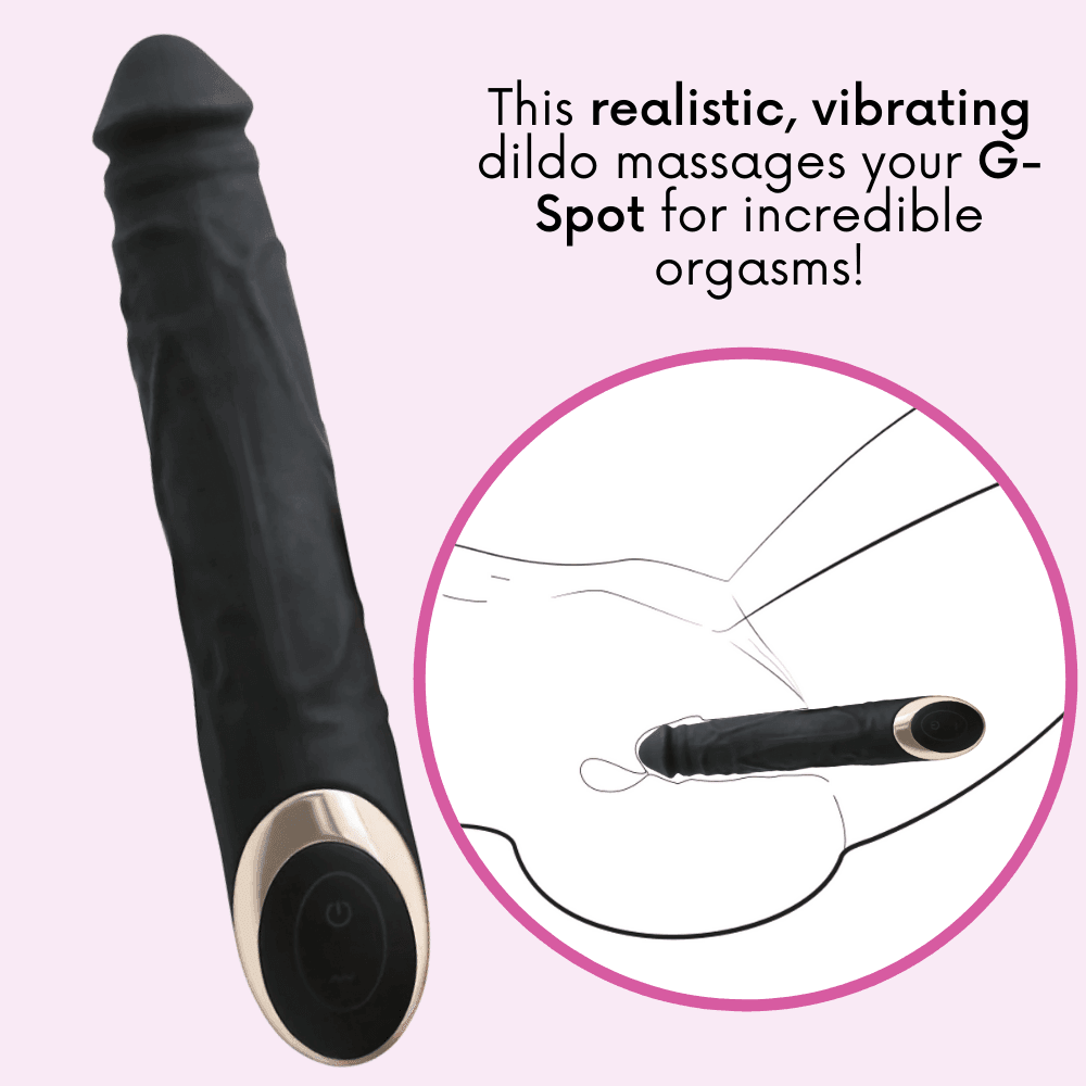 Bato Ultra Real Powerful Rechargeable Dildo Vibrator - Xoxomoving