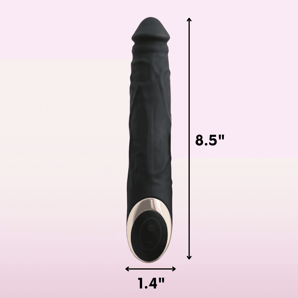 Bato Ultra Real Powerful Rechargeable Dildo Vibrator - Xoxomoving