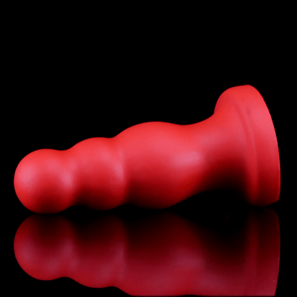 Beaded Anal Trainer Plug with Wide Base Xoxomoving