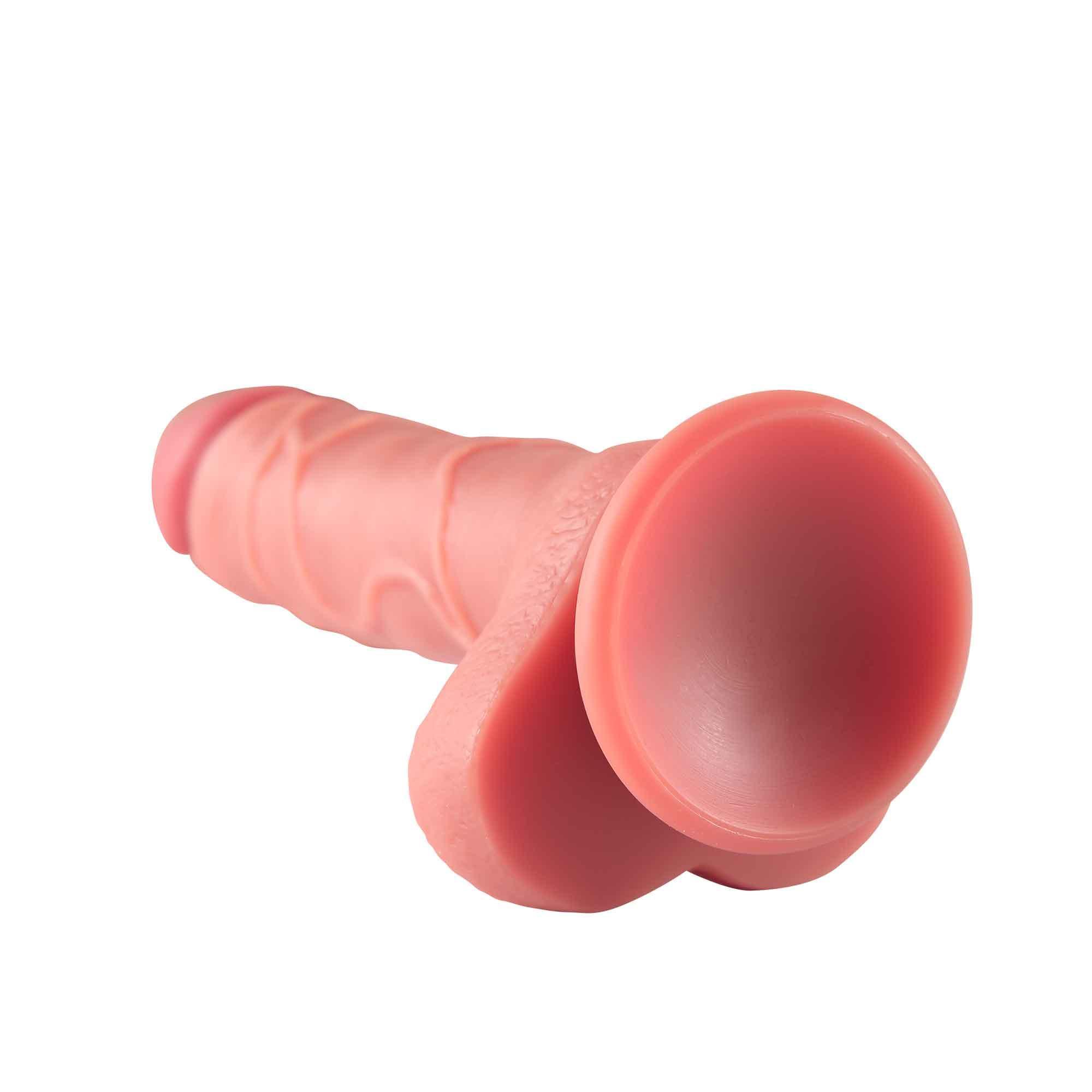 Beast- Silicone Cyberskin Dildo with Suction 5 Inch - Xoxomoving