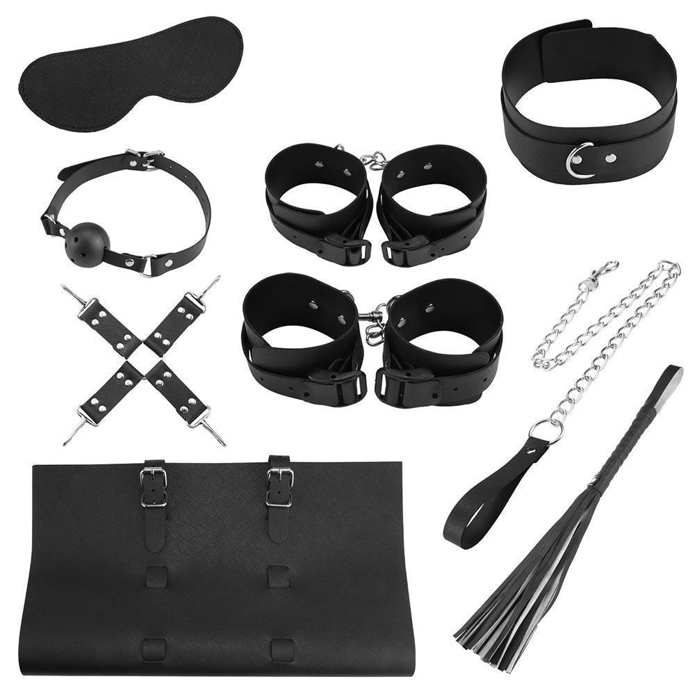 Beginner Bondage Set - Faux Leather Training for Unforgettable Pleasure - Xoxomoving