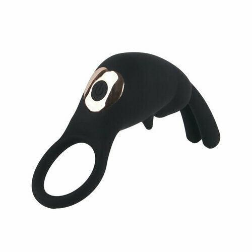 Xoxomoving 10 Vibrating Penis Ring with Double Tentacle for Couples Delight - Xoxomoving