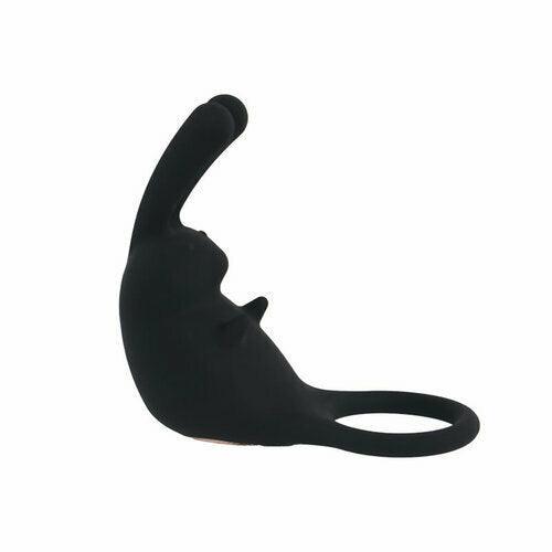 Xoxomoving 10 Vibrating Penis Ring with Double Tentacle for Couples Delight - Xoxomoving